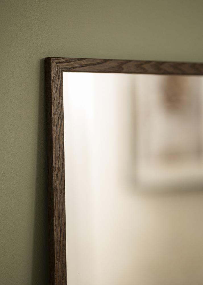 Specchio Solid Smoked Oak 40x120 cm