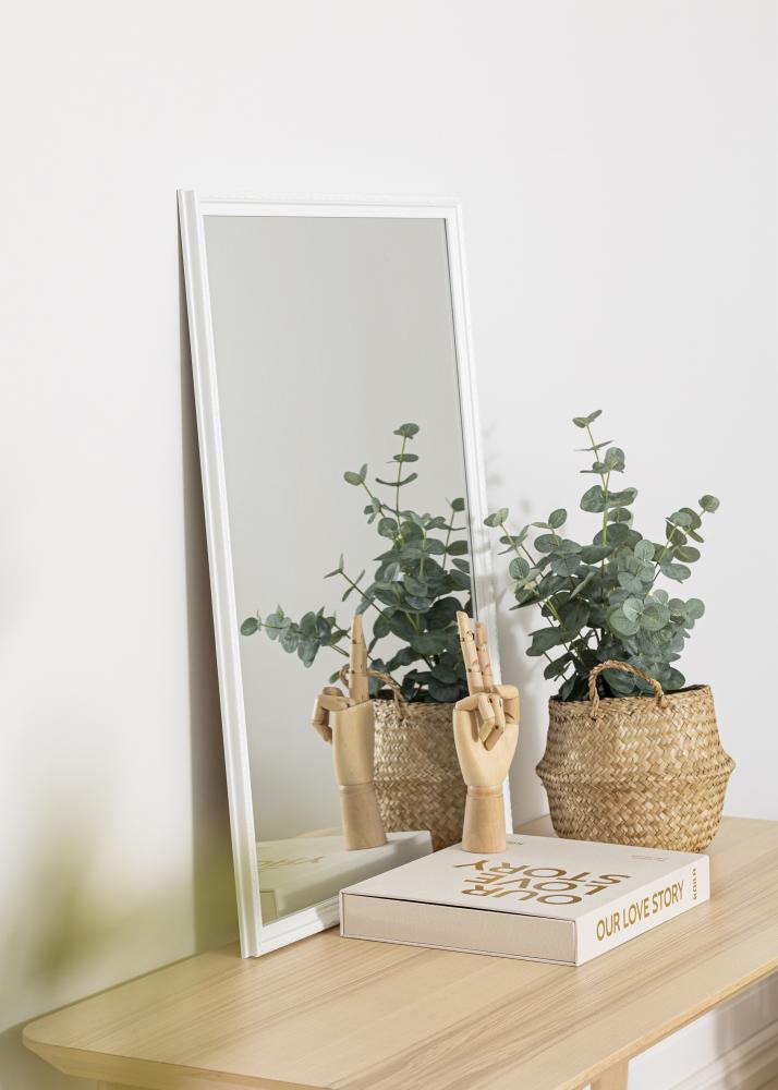 Specchio Abisko Bianco 50x70 cm