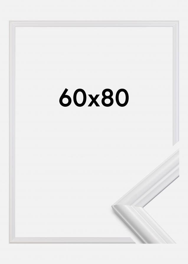 Cornice Siljan Vetro acrilico Bianco 60x80 cm
