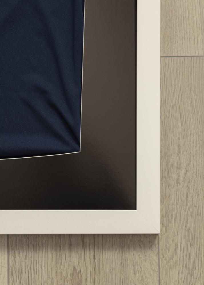 Cornice Jersey Scatola Vetro acrilico Bianco/nero 60x80 cm