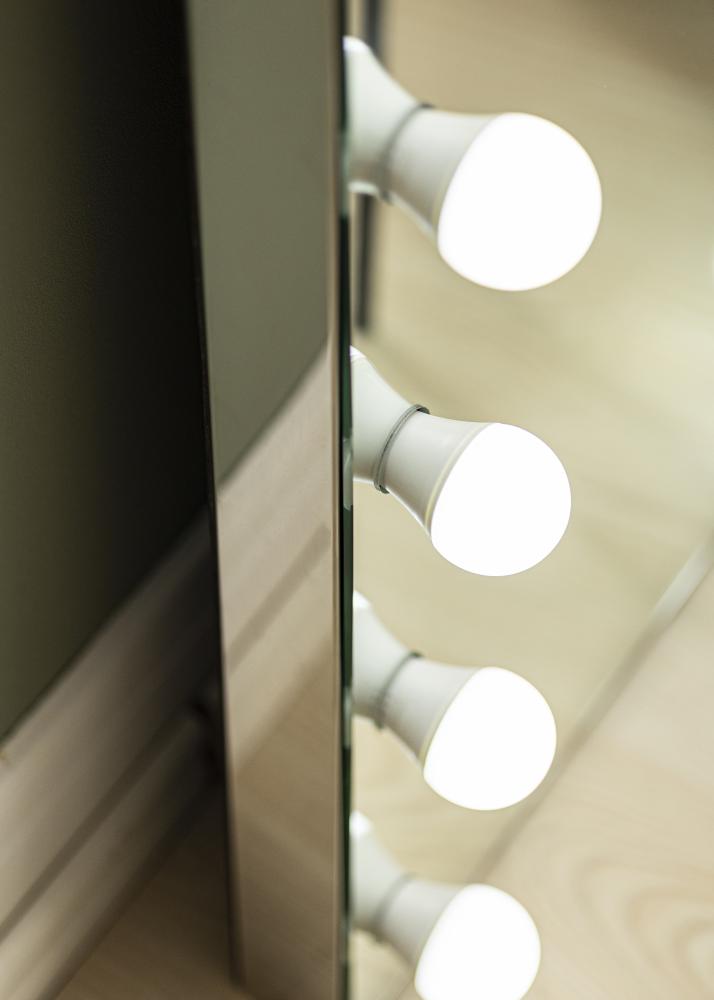 KAILA Specchio Tall LED Argento 55x165 cm