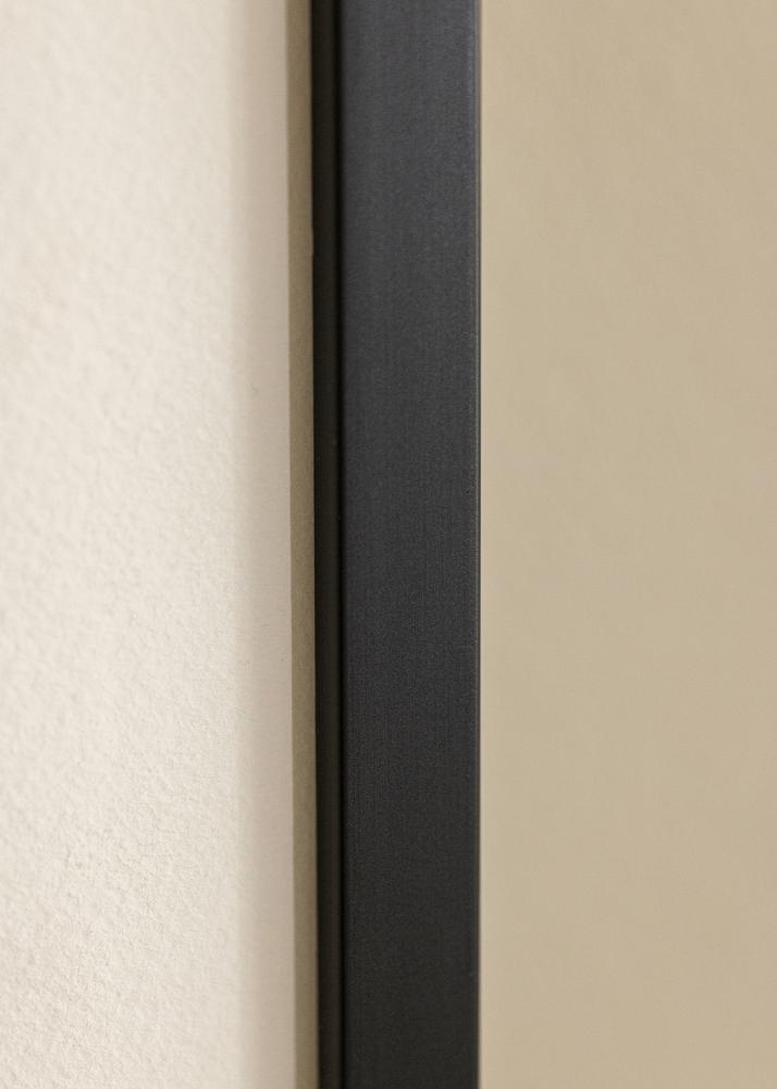 Cornice E-Line Vetro acrilico Nero 40x40 cm