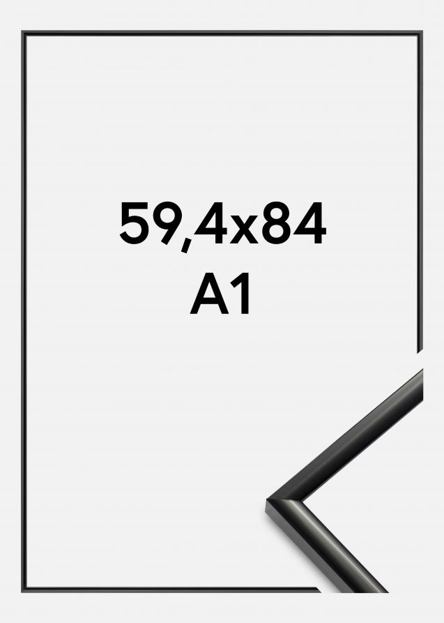 Cornice New Lifestyle Vetro acrilico Nero 59,4x84 cm (A1)