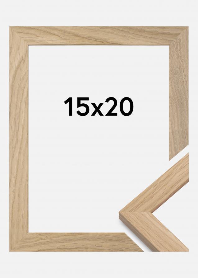 Cornice Oak Wood Vetro acrilico 15x20 cm