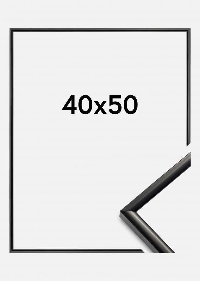 Cornice New Lifestyle Vetro acrilico Nero 40x50 cm