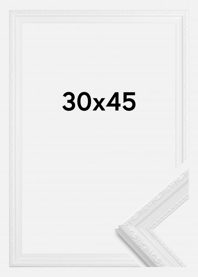 Cornice Abisko Vetro acrilico Bianco 30x45 cm