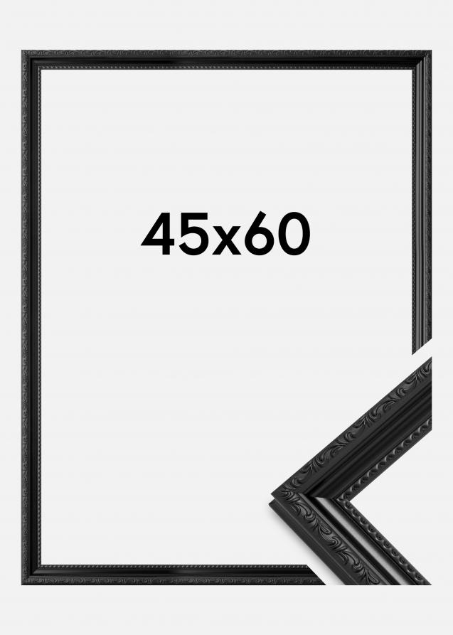 Cornice Abisko Vetro acrilico Nero 45x60 cm