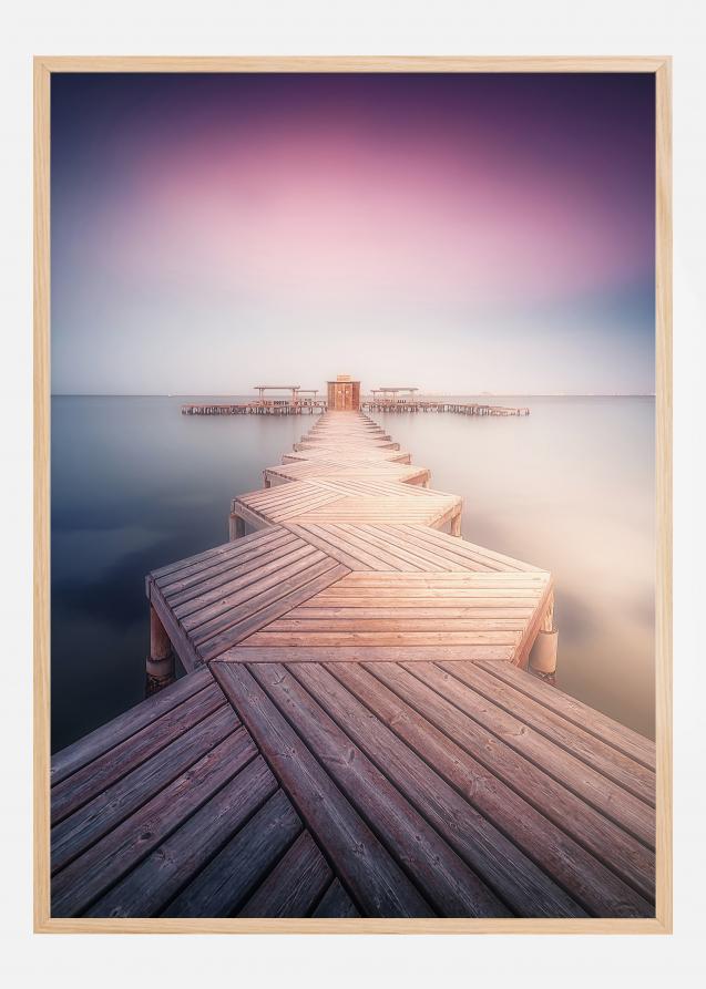 The Lighted Pier Poster