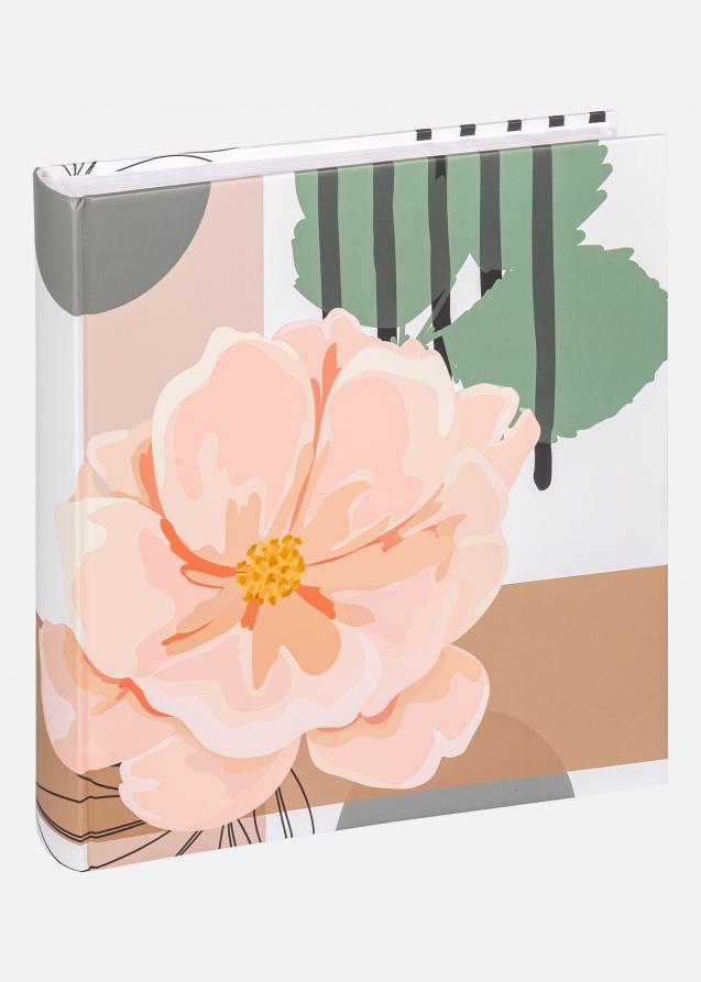 Variety floral Album Rosa - 28x29 cm (60 Pagine bianche / 30 fogli)