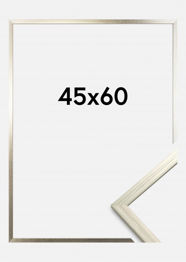 Cornice Edsbyn Vetro acrilico Argento 45x60 cm