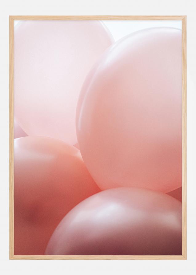 Rosy Balloons Poster