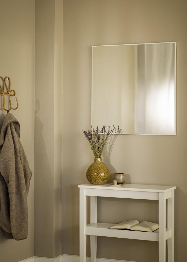Specchio Minimal White 70x70 cm