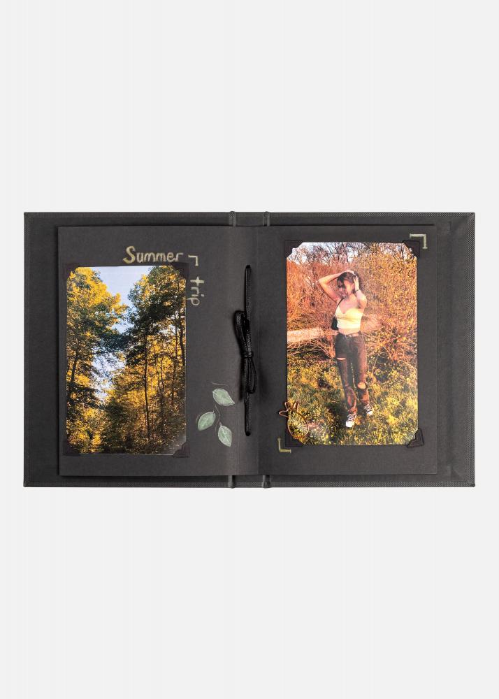 Pac Mini Album Nero - 13,5x18,5 cm (12 Pagine nere / 6 fogli)