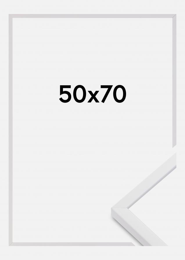 Cornice E-Line Vetro acrilico Bianco 50x70 cm