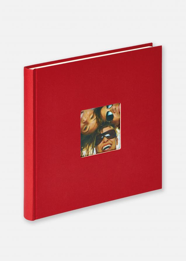 Fun Album Rosso - 26x25 cm (40 Pagine bianche / 20 fogli)