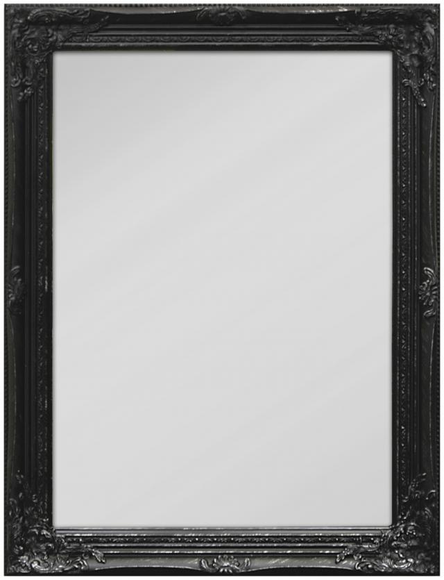 Specchio Antique Nero 50x70 cm
