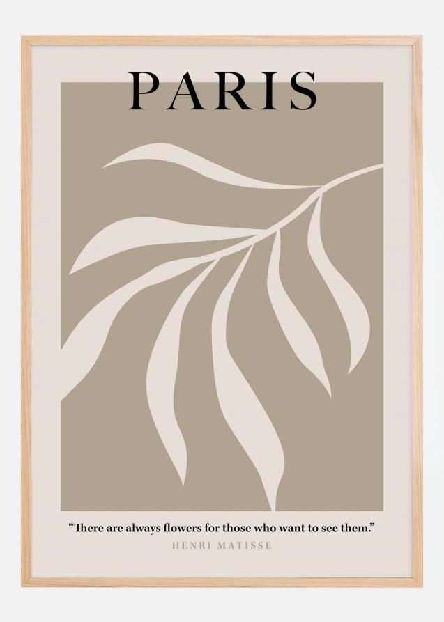 Henri Matisse - Paris Art Beige Poster