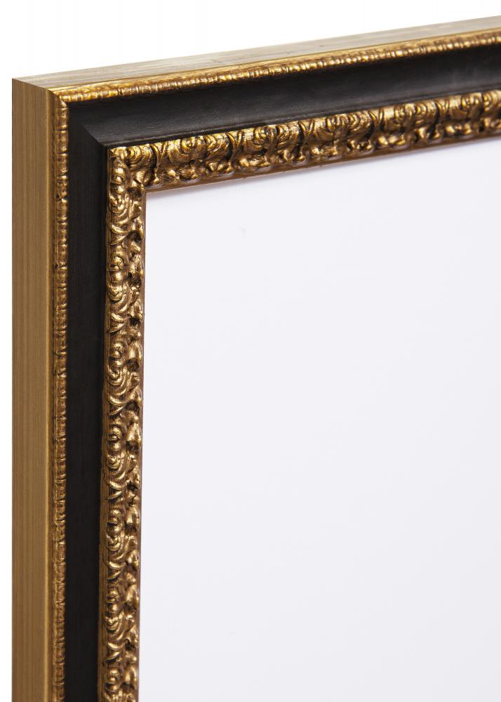 Specchio Drottningholm Oro II - Misure personalizzate