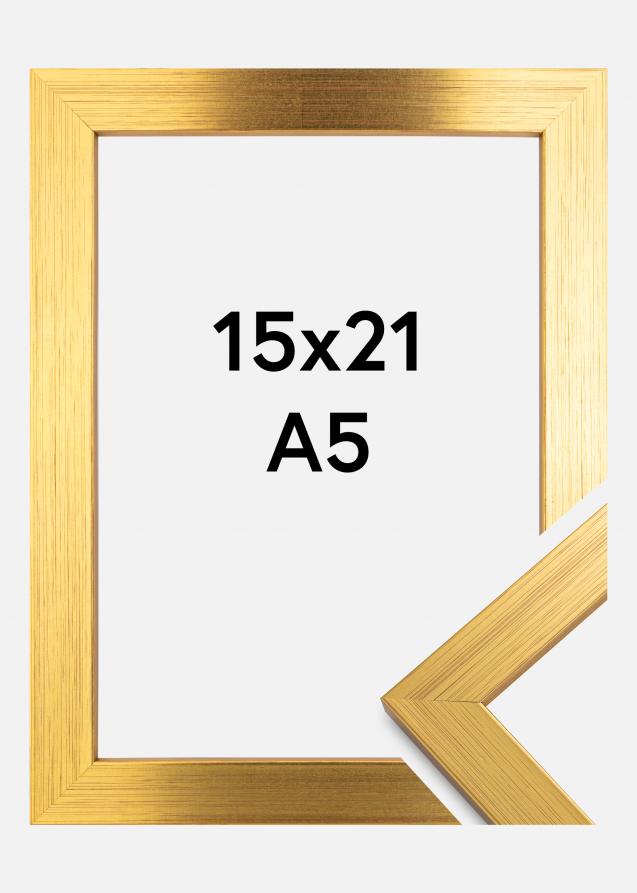 Cornice Gold Wood 15x21 cm (A5)
