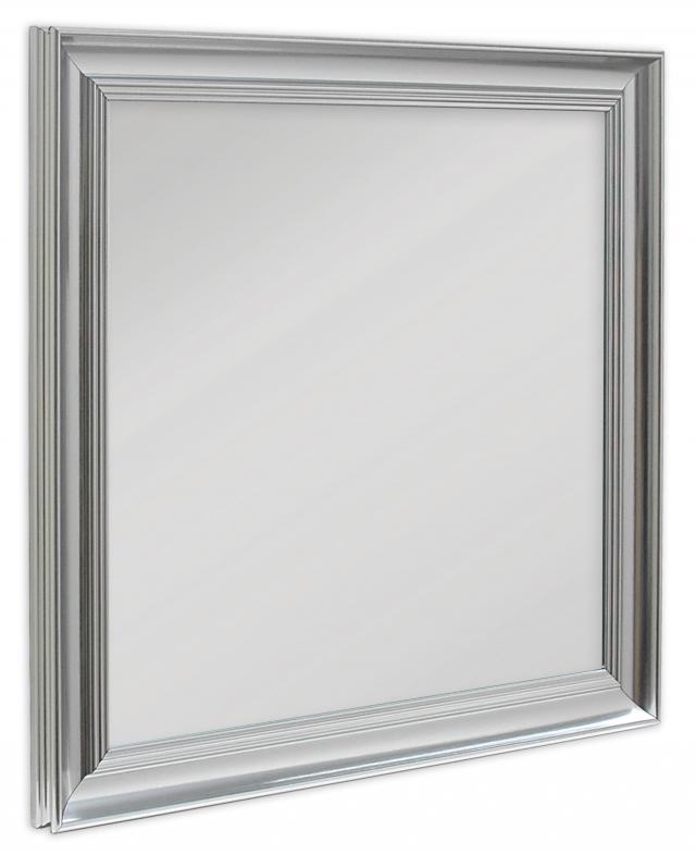 Specchio Alice Argento 40x40 cm
