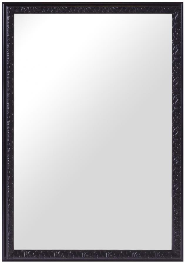 Specchio Nostalgia Nero 35x50 cm