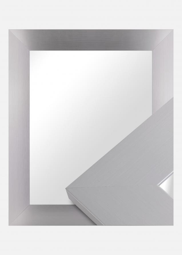 Specchio Dover Liscio Argento - Misure personalizzate