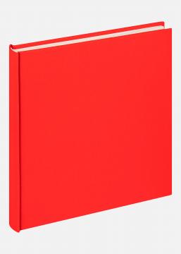 Cloth Album Rosso - 22,5x24 cm (40 Pagine bianche / 20 fogli)