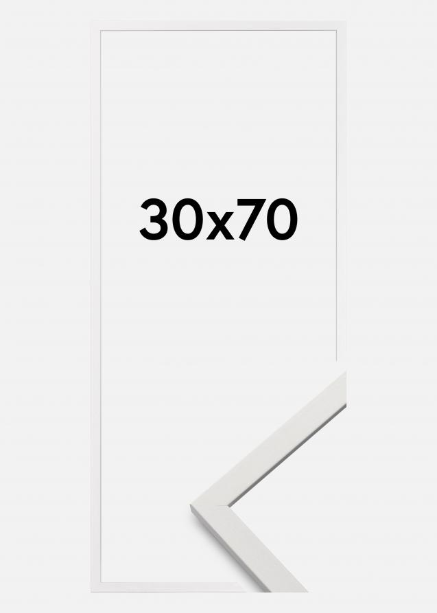 Cornice Edsbyn Vetro acrilico Bianco 30x70 cm
