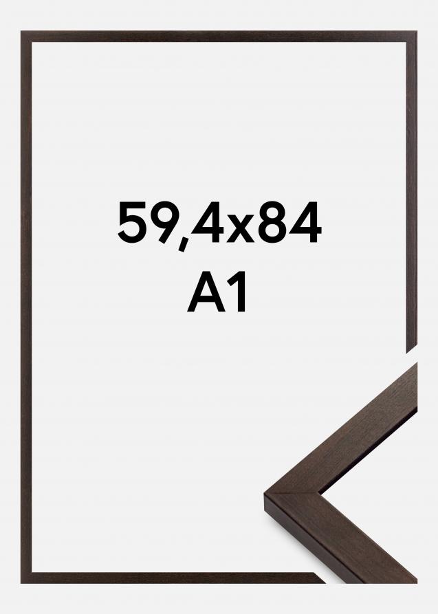 Cornice Selection Vetro acrilico Noce 59,4x84 cm (A1)