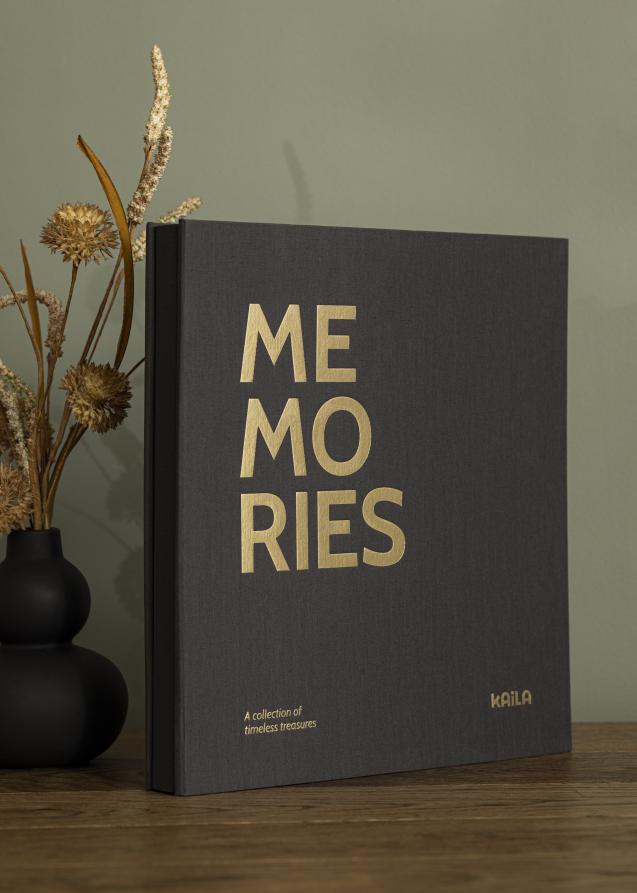 KAILA Album fotografico Memories Nero - 300 Immagini in formato 10x15 cm