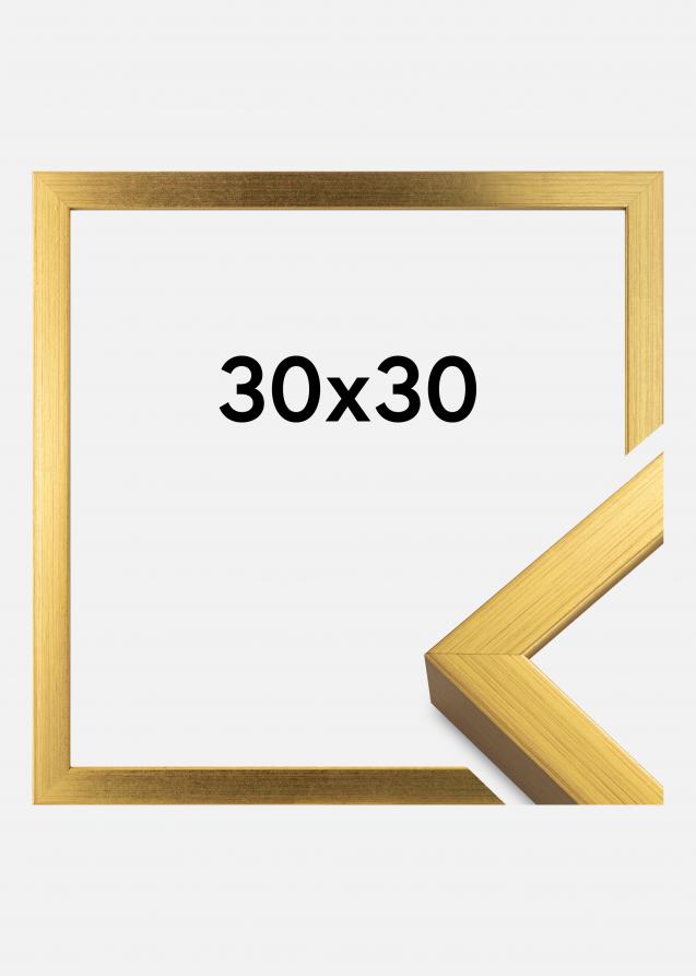 Cornice Falun Vetro acrilico Oro 30x30 cm