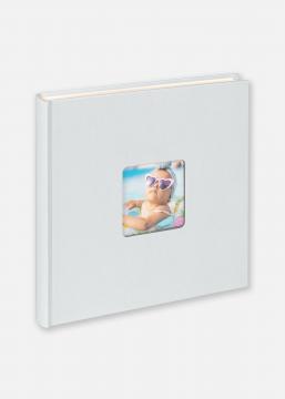 Fun Album per beb Blu - 26x25 cm (40 Bianco sidor/20 fogli)