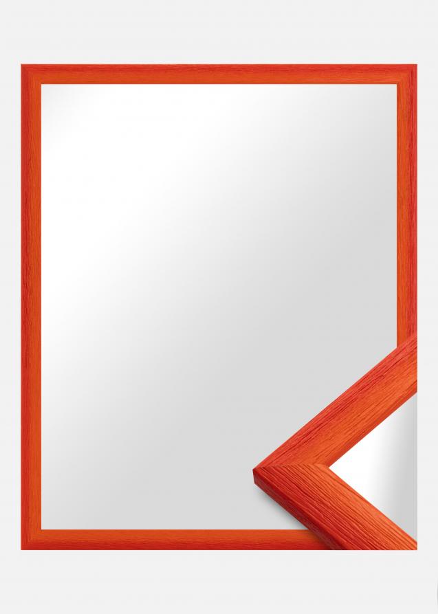 Specchio Cornwall Rosso - Misure personalizzate