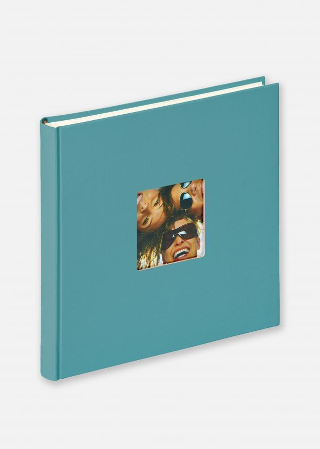 Fun Album Turchese - 26x25 cm (40 Pagine bianche / 20 fogli)
