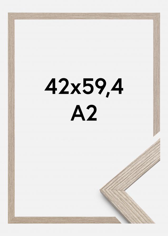 Cornice Stilren Vetro acrilico Greige Oak 42x59,4 cm (A2)