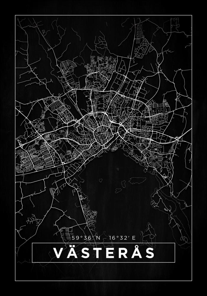Mappa - Vsters - Poster nero