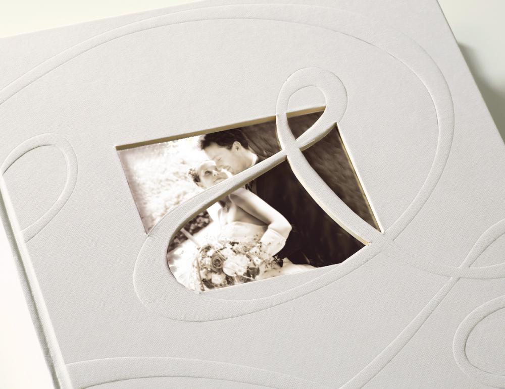 Ti Amo Album - 28x30,5 cm (60 Pagine bianche / 30 fogli)