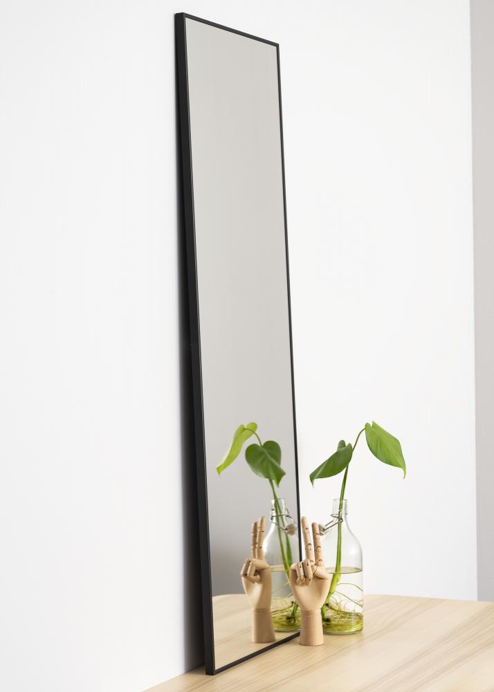 Specchio Narrow Nero 41x121 cm