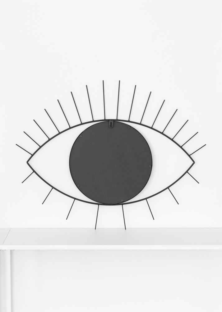 KAILA Specchio Eye - Nero 54x69 cm