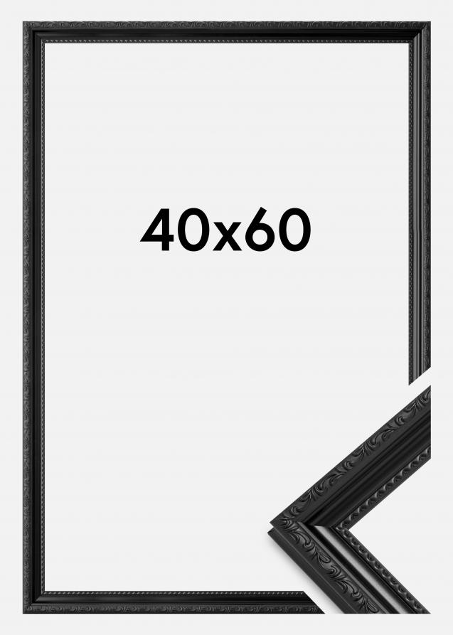 Cornice Abisko Vetro acrilico Nero 40x60 cm