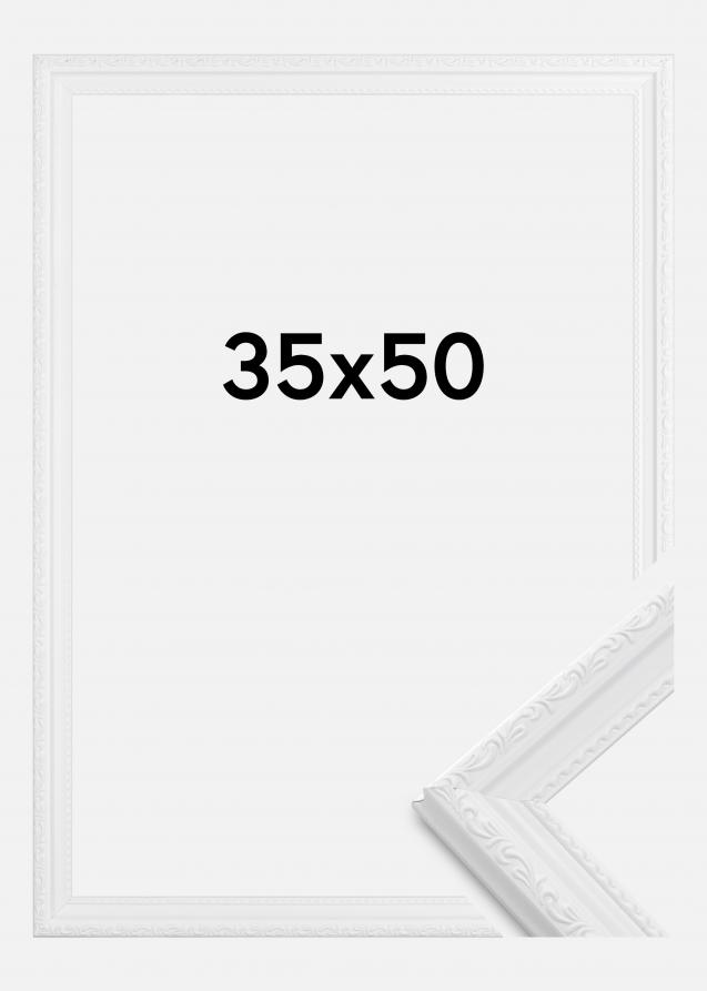 Cornice Abisko Vetro acrilico Bianco 35x50 cm