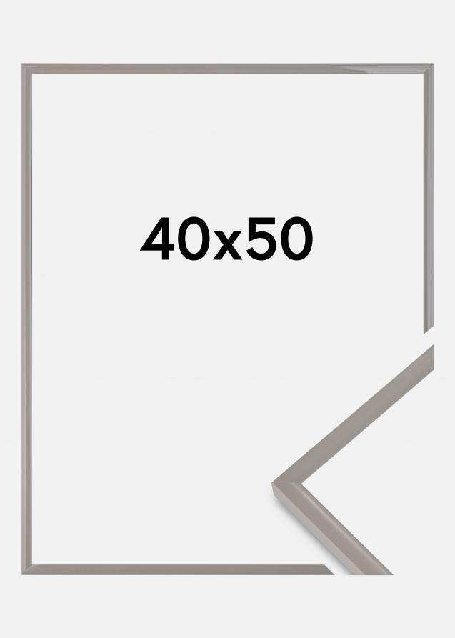 Cornice New Lifestyle Vetro acrilico Earth Grey 40x50 cm