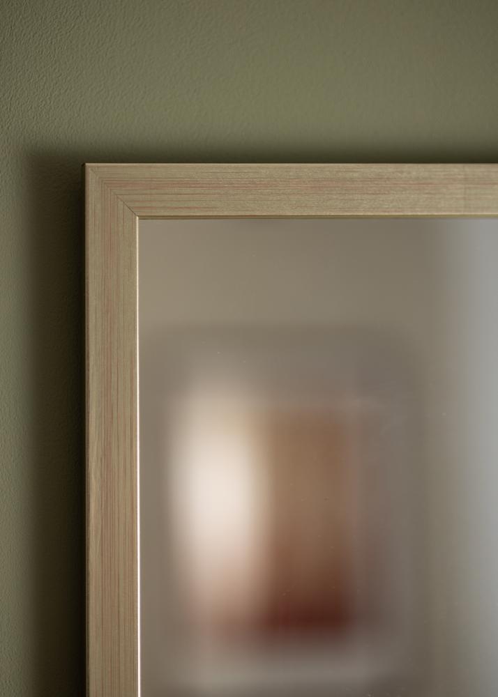Specchio Silver Wood 70x100 cm