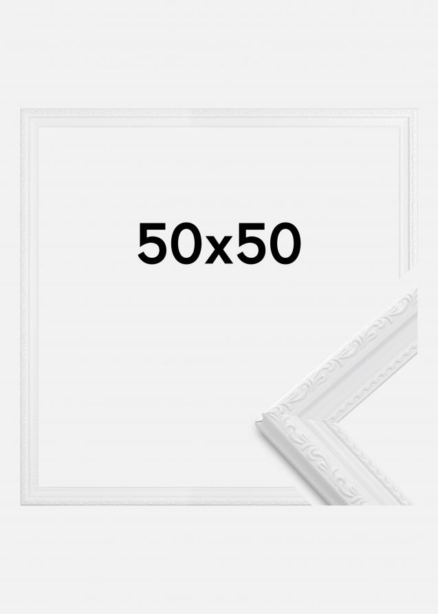 Cornice Abisko Vetro acrilico Bianco 50x50 cm