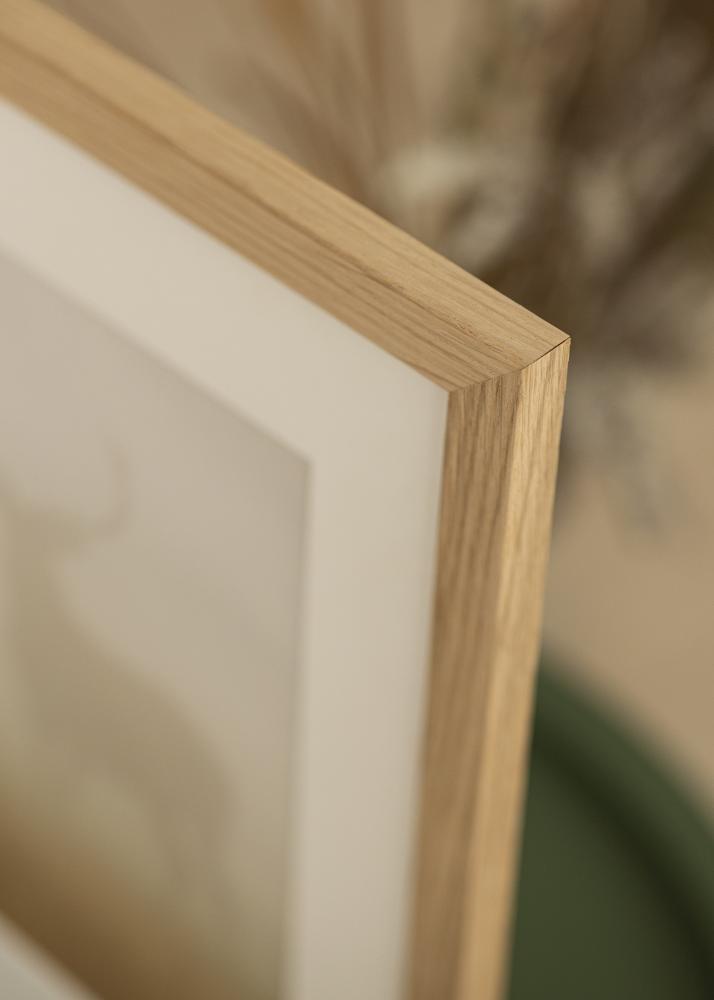 Cornice Oak Wood Vetro acrilico 30x30 cm