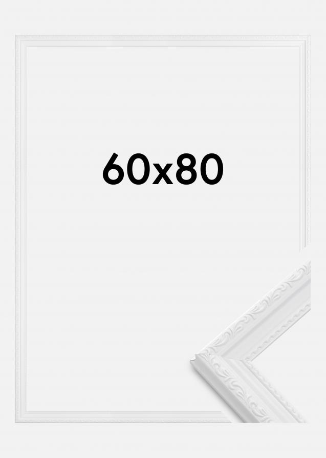 Cornice Abisko Vetro acrilico Bianco 60x80 cm
