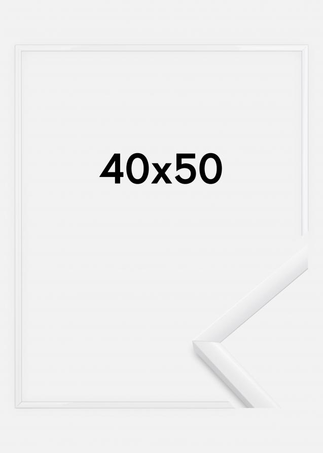 Cornice New Lifestyle Vetro acrilico Bianco 40x50 cm