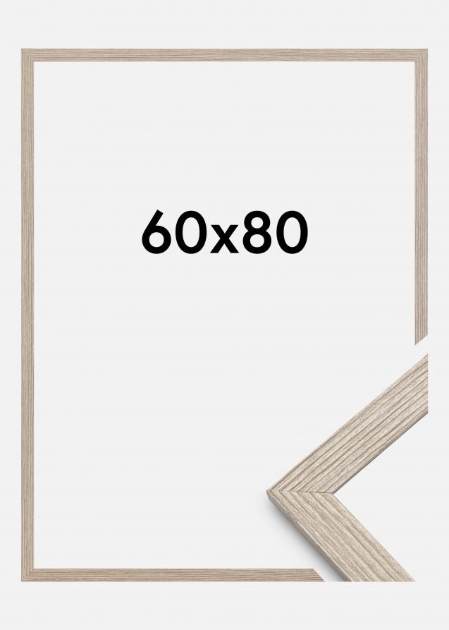 Cornice Stilren Vetro acrilico Greige Oak 60x80 cm