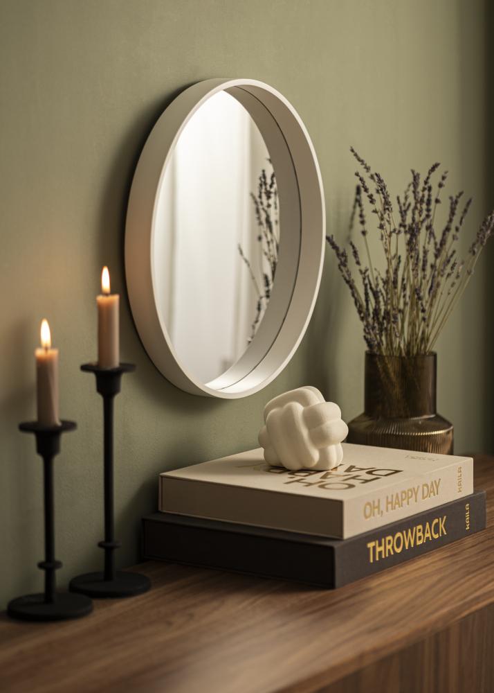 Specchio Reflection Bianco 40 cm 