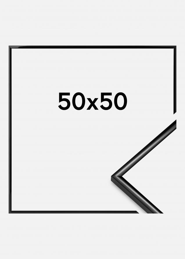 Cornice Scandi Vetro acrilico Nero 50x50 cm